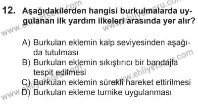 10 Ekim 2015 Tarihli Sürücü Adayları Sınavı M Kitapçığı 12. Soru
