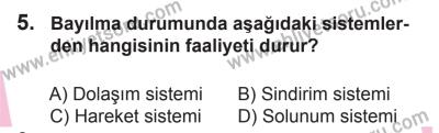 10 Ekim 2015 Tarihli Sürücü Adayları Sınavı N Kitapçığı 5. Soru