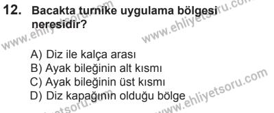 10 Ekim 2015 Tarihli Sürücü Adayları Sınavı N Kitapçığı 12. Soru