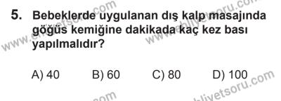 10 Ocak 2015 Tarihli Sürücü Adayları Sınavı K Kitapçığı 5. Soru
