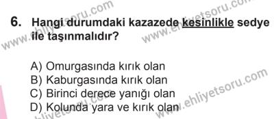 10 Ocak 2015 Tarihli Sürücü Adayları Sınavı K Kitapçığı 6. Soru