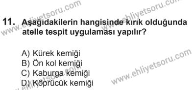 10 Ocak 2015 Tarihli Sürücü Adayları Sınavı K Kitapçığı 11. Soru