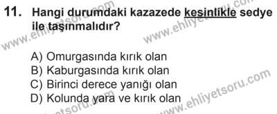 10 Ocak 2015 Tarihli Sürücü Adayları Sınavı L Kitapçığı 11. Soru