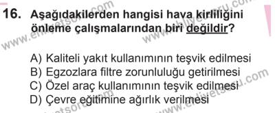 10 Ocak 2015 Tarihli Sürücü Adayları Sınavı L Kitapçığı 16. Soru