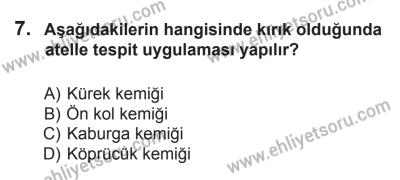 10 Ocak 2015 Tarihli Sürücü Adayları Sınavı M Kitapçığı 7. Soru