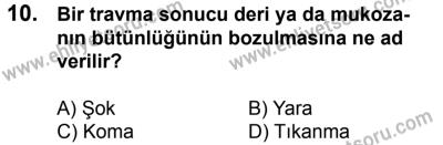 10 Şubat 2018 Tarihli Sürücü Adayları Sınavı L Kitapçığı 10. Soru