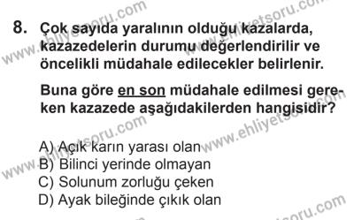 12 Aralık 2015 Tarihli Sürücü Adayları Sınavı L Kitapçığı 8. Soru
