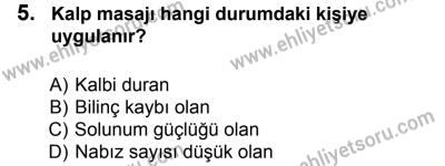 12 Ocak 2014 Tarihli Sürücü Adayları Sınavı L Kitapçığı 5. Soru