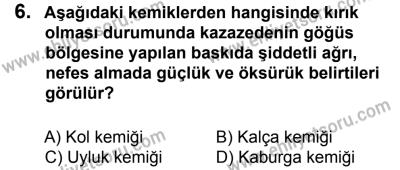 12 Ocak 2014 Tarihli Sürücü Adayları Sınavı M Kitapçığı 6. Soru