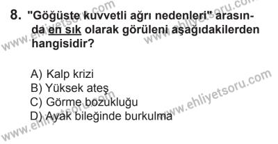 12 Temmuz 2014 Tarihli Sürücü Adayları Sınavı L Kitapçığı 8. Soru