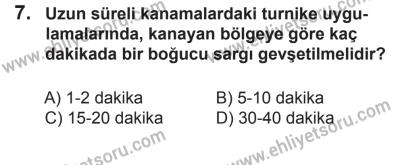 14 Haziran 2014 Tarihli Sürücü Adayları Sınavı K Kitapçığı 7. Soru