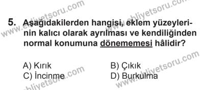 14 Haziran 2014 Tarihli Sürücü Adayları Sınavı L Kitapçığı 5. Soru
