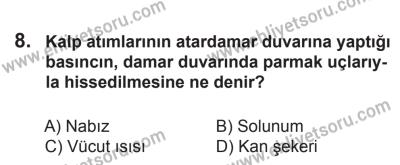 14 Haziran 2014 Tarihli Sürücü Adayları Sınavı N Kitapçığı 8. Soru