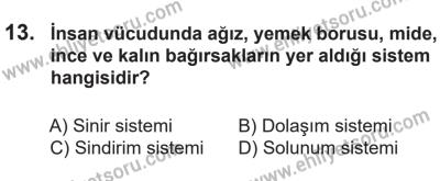 14 Nisan 2016 Tarihli Sürücü Adayları Sınavı L Kitapçığı 1. Oturum 13. Soru