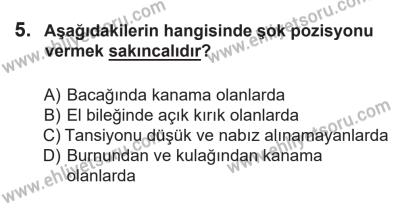 14 Nisan 2016 Tarihli Sürücü Adayları Sınavı L Kitapçığı 2. Oturum 5. Soru