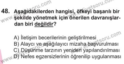 14 Nisan 2016 Tarihli Sürücü Adayları Sınavı L Kitapçığı 2. Oturum 48. Soru