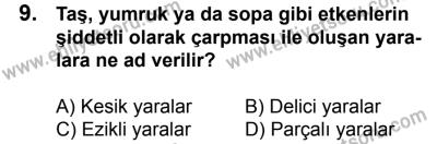 17 Aralık 2016 Tarihli Sürücü Adayları Sınavı L Kitapçığı 1Oturumu 9. Soru