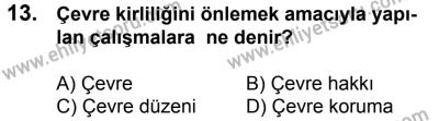 17 Aralık 2016 Tarihli Sürücü Adayları Sınavı L Kitapçığı 2Oturumu 13. Soru