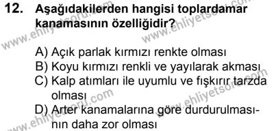 17 Aralık 2016 Tarihli Sürücü Adayları Sınavı N Kitapçığı 1. Oturum 12. Soru
