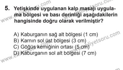 18 Ekim 2014 Tarihli Sürücü Adayları Sınavı K Kitapçığı 5. Soru