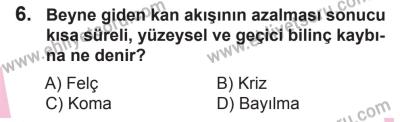 18 Ekim 2014 Tarihli Sürücü Adayları Sınavı L Kitapçığı 6. Soru