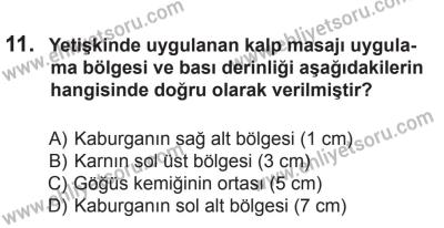 18 Ekim 2014 Tarihli Sürücü Adayları Sınavı M Kitapçığı 11. Soru