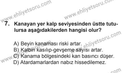 2 Kasım 2013 Tarihli Sürücü Adayları Sınavı K Kitapçığı 7. Soru