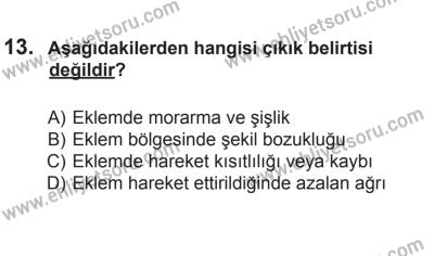 2 Kasım 2013 Tarihli Sürücü Adayları Sınavı K Kitapçığı 13. Soru