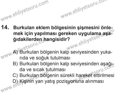 2 Kasım 2013 Tarihli Sürücü Adayları Sınavı K Kitapçığı 14. Soru