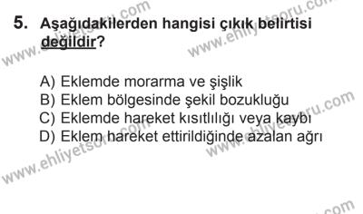 2 Kasım 2013 Tarihli Sürücü Adayları Sınavı L Kitapçığı 5. Soru