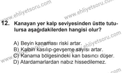 2 Kasım 2013 Tarihli Sürücü Adayları Sınavı N Kitapçığı 12. Soru