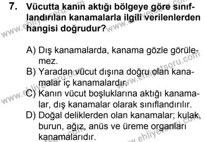 20 Mayıs 2017 Tarihli Sürücü Adayları Sınavı K Kitapçığı 2. Oturum 7. Soru