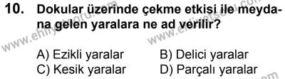 20 Mayıs 2017 Tarihli Sürücü Adayları Sınavı L Kitapçığı 1. Oturum 10. Soru