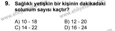 20 Mayıs 2017 Tarihli Sürücü Adayları Sınavı L Kitapçığı 2Oturumu 9. Soru