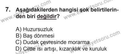 21 Nisan 2018 Tarihli Sürücü Adayları Sınavı K Kitapçığı 7. Soru