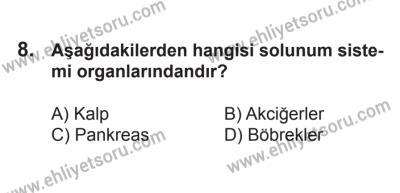 21 Nisan 2018 Tarihli Sürücü Adayları Sınavı M Kitapçığı 8. Soru