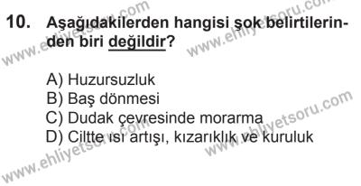 21 Nisan 2018 Tarihli Sürücü Adayları Sınavı N Kitapçığı 10. Soru