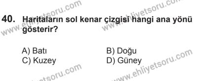 22 Mart 2015 Tarihli Sürücü Adayları Sınavı K Kitapçığı 40. Soru
