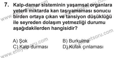 22 Mart 2015 Tarihli Sürücü Adayları Sınavı L Kitapçığı 7. Soru