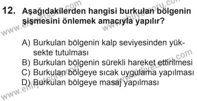 22 Mart 2015 Tarihli Sürücü Adayları Sınavı L Kitapçığı 12. Soru