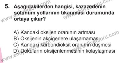 22 Mart 2015 Tarihli Sürücü Adayları Sınavı M Kitapçığı 5. Soru