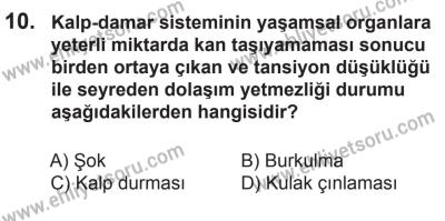 22 Mart 2015 Tarihli Sürücü Adayları Sınavı M Kitapçığı 10. Soru