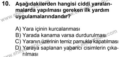 23 Aralık 2017 Tarihli Sürücü Adayları Sınavı L Kitapçığı 2. Oturum 10. Soru