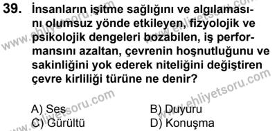 27 Ağustos 2016 Tarihli Sürücü Adayları Sınavı K Kitapçığı 1Oturumu 39. Soru
