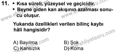 27 Ağustos 2016 Tarihli Sürücü Adayları Sınavı K Kitapçığı 2. Oturum 11. Soru