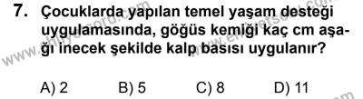 27 Ağustos 2016 Tarihli Sürücü Adayları Sınavı L Kitapçığı 1. Oturum 7. Soru