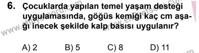 27 Ağustos 2016 Tarihli Sürücü Adayları Sınavı L Kitapçığı 2Oturumu 6. Soru