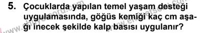 27 Ağustos 2016 Tarihli Sürücü Adayları Sınavı M Kitapçığı 2. Oturum 5. Soru