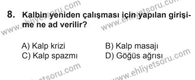 27 Haziran 2015 Tarihli Sürücü Adayları Sınavı L Kitapçığı 8. Soru