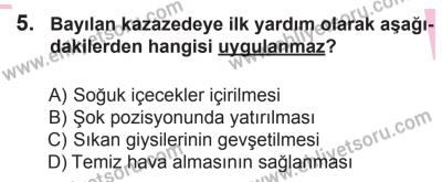 27 Haziran 2015 Tarihli Sürücü Adayları Sınavı M Kitapçığı 5. Soru